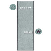 SCHMUTZFANGMATTE  90/150 cm  Grün  Uni  - Grün, Basics, Kunststoff/Textil (90/150cm) - Hanse Home