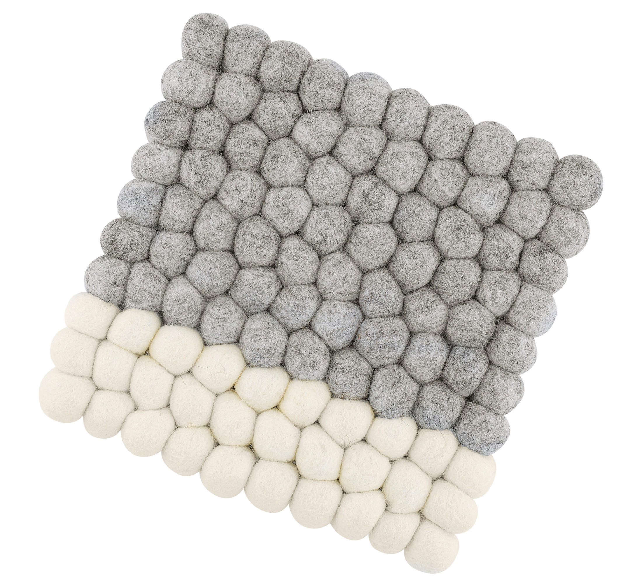 TOPFUNTERSETZER Textil Grau  - Grau, Basics, Textil (21/21cm) - Cilio