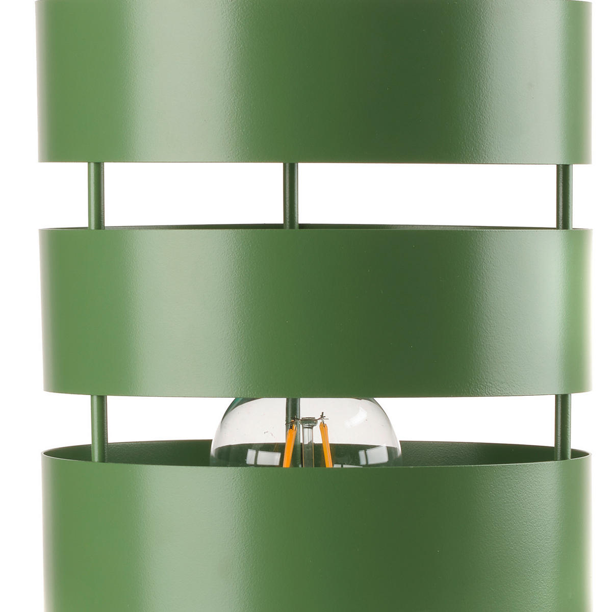 LAMPA NA NOČNÍ STOLEK, E27, 17/28.5 cm  - zelená, Design, kov (17/28.5cm)