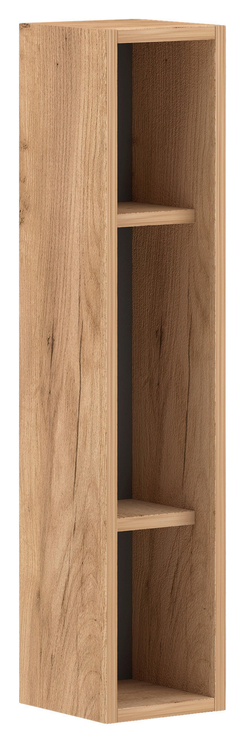 HÄNGEELEMENT in Graphitfarben, Eschefarben   - Eschefarben/Graphitfarben, Design, Holzwerkstoff/Kunststoff (42/80/18-26,5cm) - MID.YOU