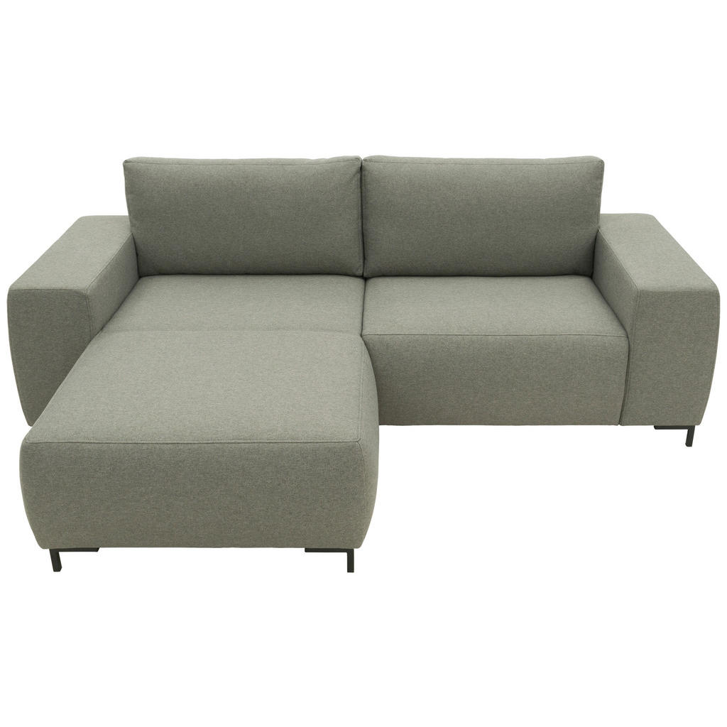 Thumbnail - Looks by W.Joop Ecksofa Looks VI, Graubraun, Textil, Uni, 3-Sitzer, Füllung: Schaumstoff, seitenverkehrt montierbar, L-F...