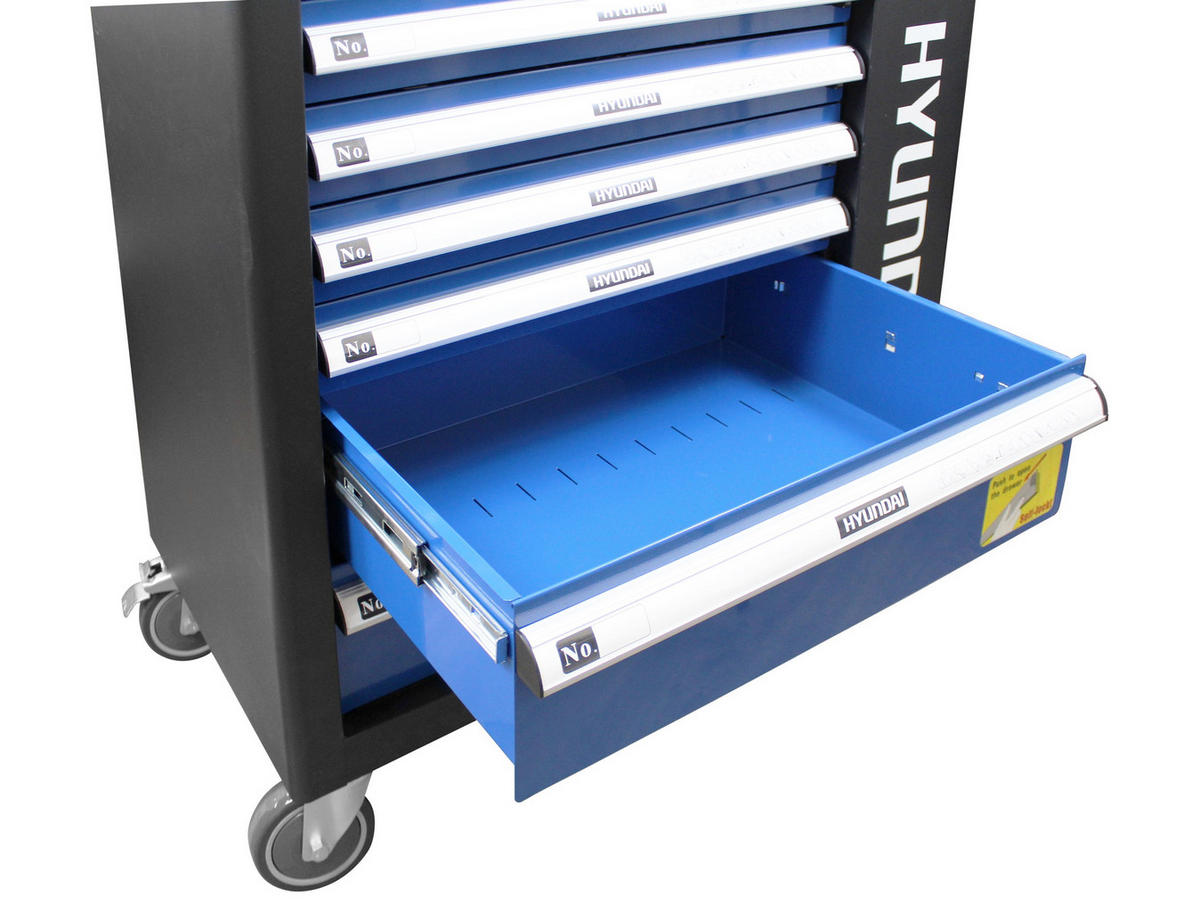 WERKSTATTWAGEN  - Blau, KONVENTIONELL, Metall (101/84/49cm) - Hyundai