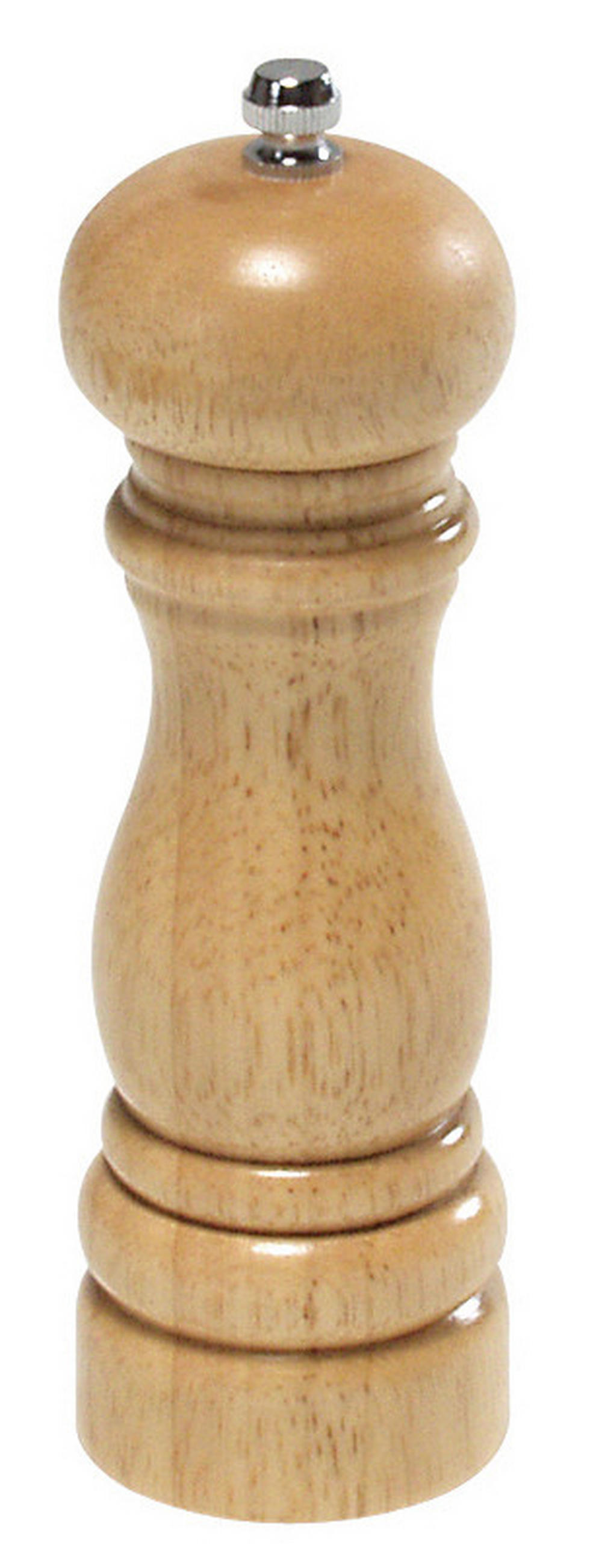 MLINAC ZA PAPAR  - svijetlo smeđa, Basics, drvo/keramika (5.5/17/16.5cm) - Kesper