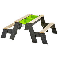 SAND- OCH VATTENBORD - grå, Klassisk, trä (120/94/50cm) - EXIT Toys