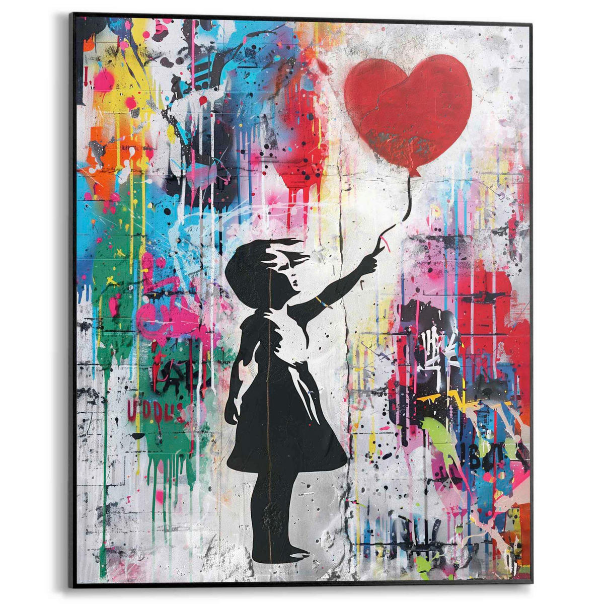 BILD 40/50 cm  - Multicolor, Trend, Holzwerkstoff (40/50cm) - Reinders!