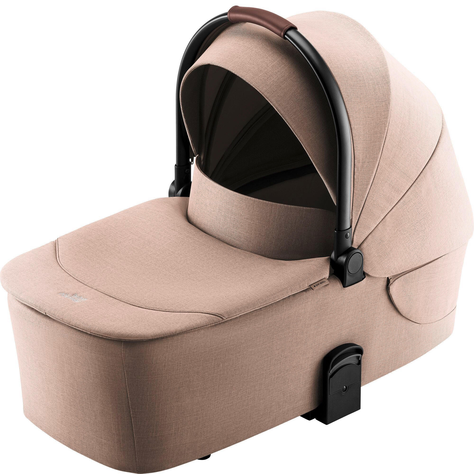 LIEGEWANNE Rio Carry Cot  - Hellbraun, Basics, Textil/Metall (23/38/80cm) - Britax Römer