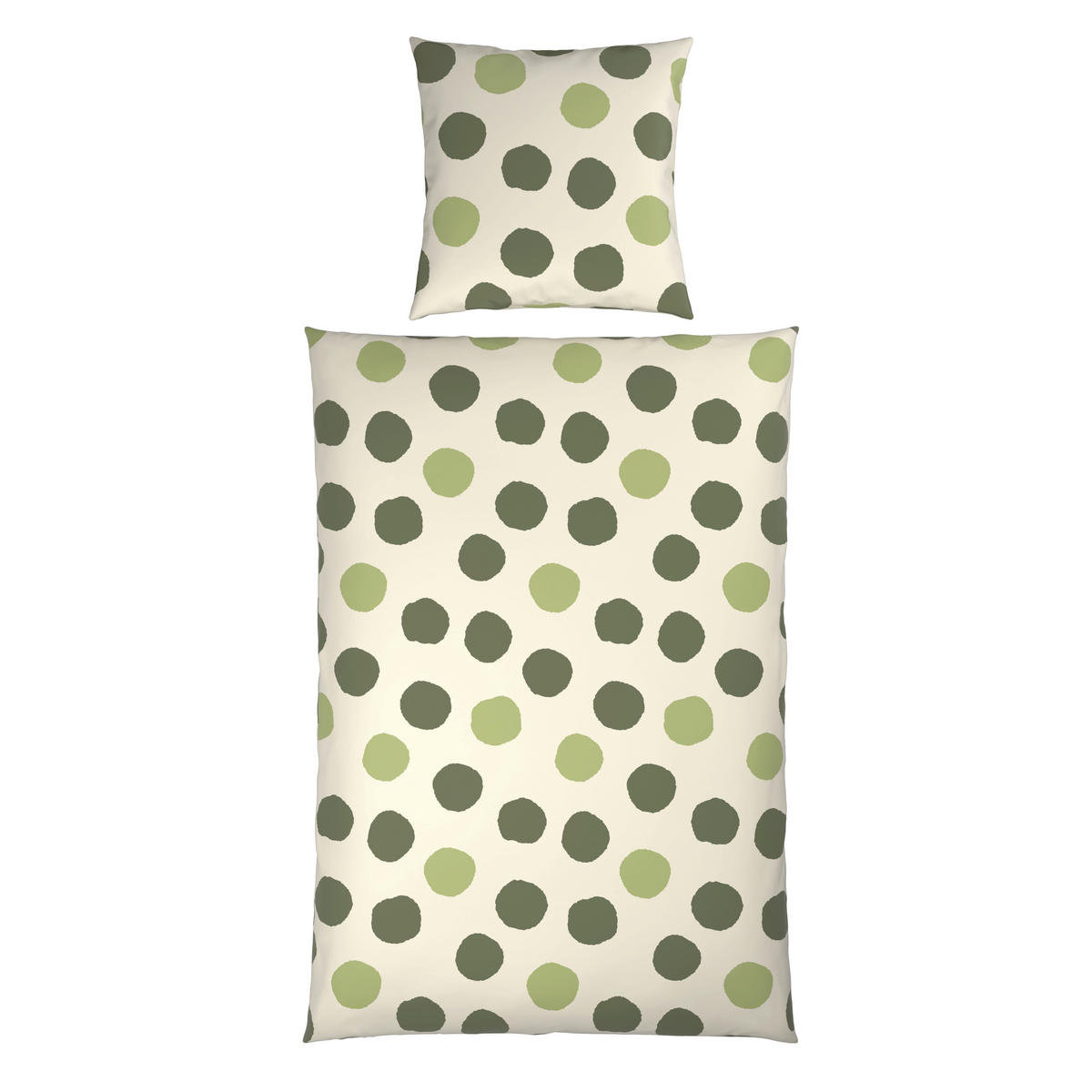 BETTWÄSCHE Satin 135/200 cm  - Grün, Textil (135/200cm) - Esposa