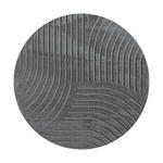 HOCHFLORTEPPICH 160 cm Siena Anthrazit  - Anthrazit, Design, Kunststoff/Textil (160cm) - Novel