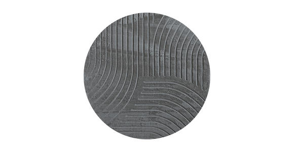 HOCHFLORTEPPICH 160 cm Siena Anthrazit  - Anthrazit, Design, Kunststoff/Textil (160cm) - Novel