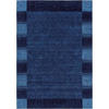 WOLLTEPPICH 120/180 cm Katalog 01/2021 Indien Blau, Hellblau, Dunkelblau  - Blau/Dunkelblau, KONVENTIONELL, Textil (120/180cm) - Cazaris