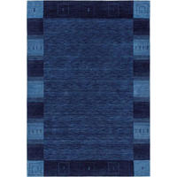 WOLLTEPPICH 120/180 cm Katalog 01/2021 Indien Blau, Hellblau, Dunkelblau  - Blau/Dunkelblau, KONVENTIONELL, Textil (120/180cm) - Cazaris