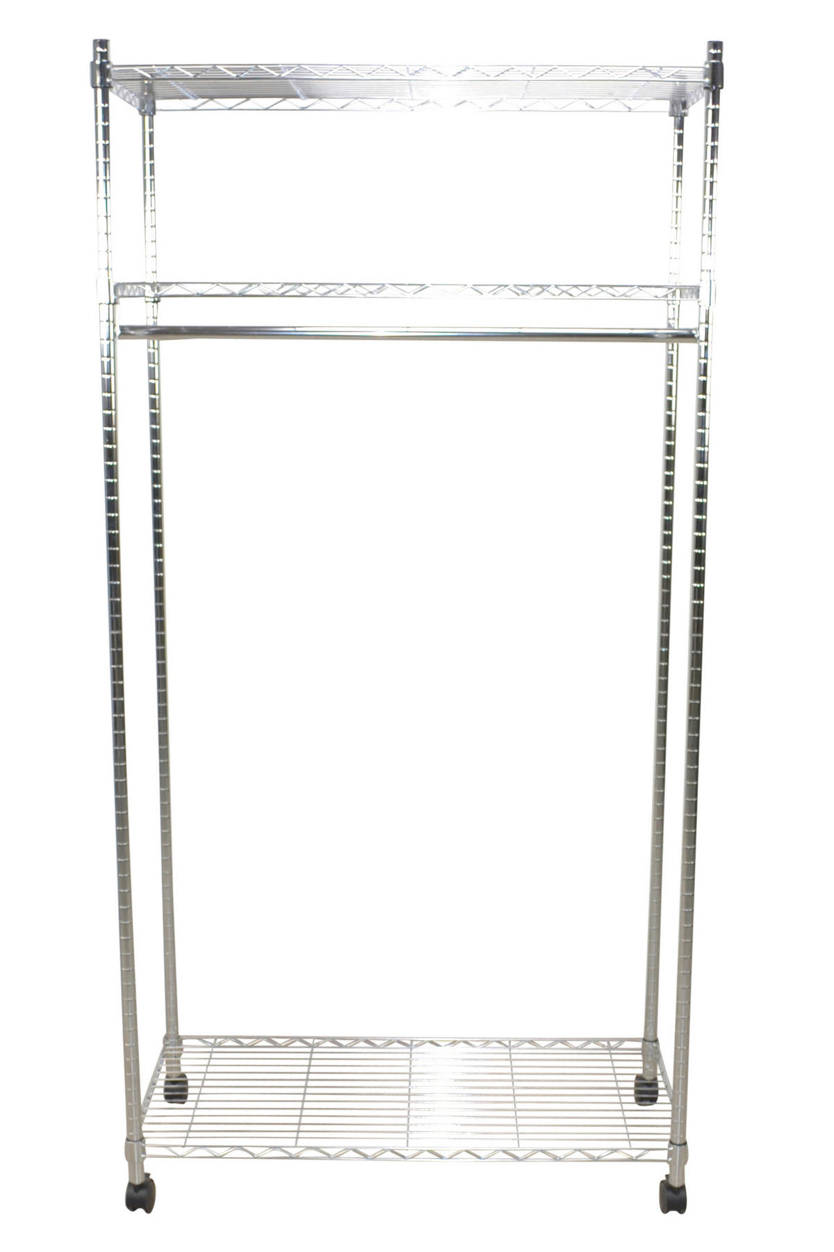 ROLLGARDEROBE in   - Chromfarben, Design, Kunststoff/Metall (45/90/187cm) - MID.YOU