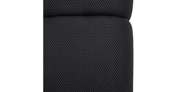 ECKSOFA in Struktur Schwarz 313/233 cm - Schwarz, Design, Kunststoff/Textil (313/233cm) - Emilio Belluti
