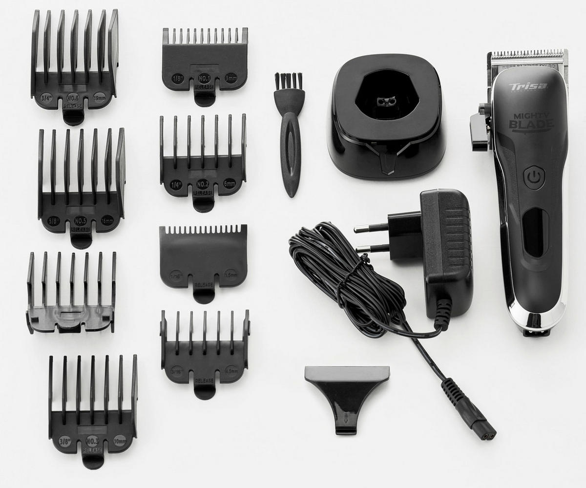 HAARSCHNEIDER  - Schwarz, Basics, Kunststoff (5,8/4,5/17,8cm) - Trisa Electronics