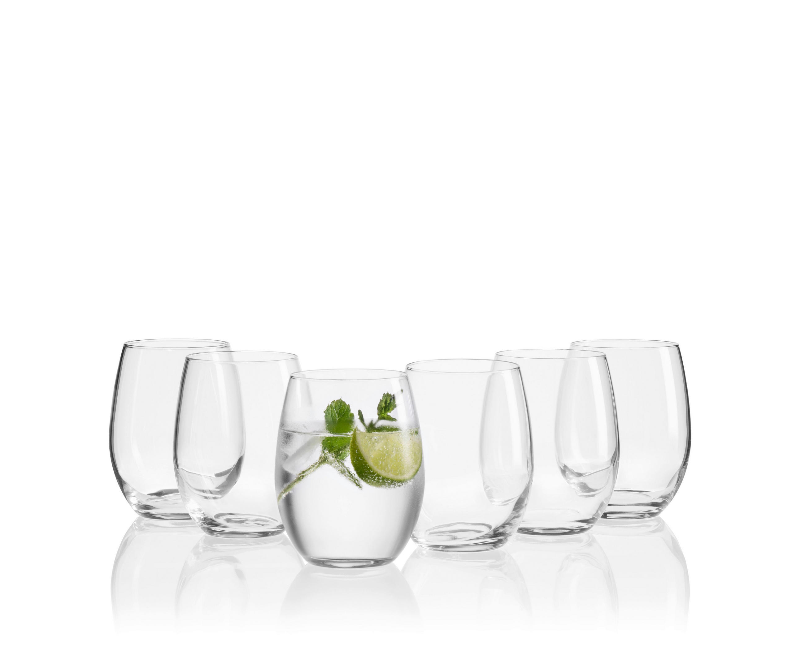 GLÄSERSET Il Premio  6-teilig  - Transparent, Basics, Glas (30,5/23,5/25cm) - Mäser