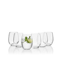 GLÄSERSET Il Premio  6-teilig  - Transparent, Basics, Glas (30,5/23,5/25cm) - Mäser