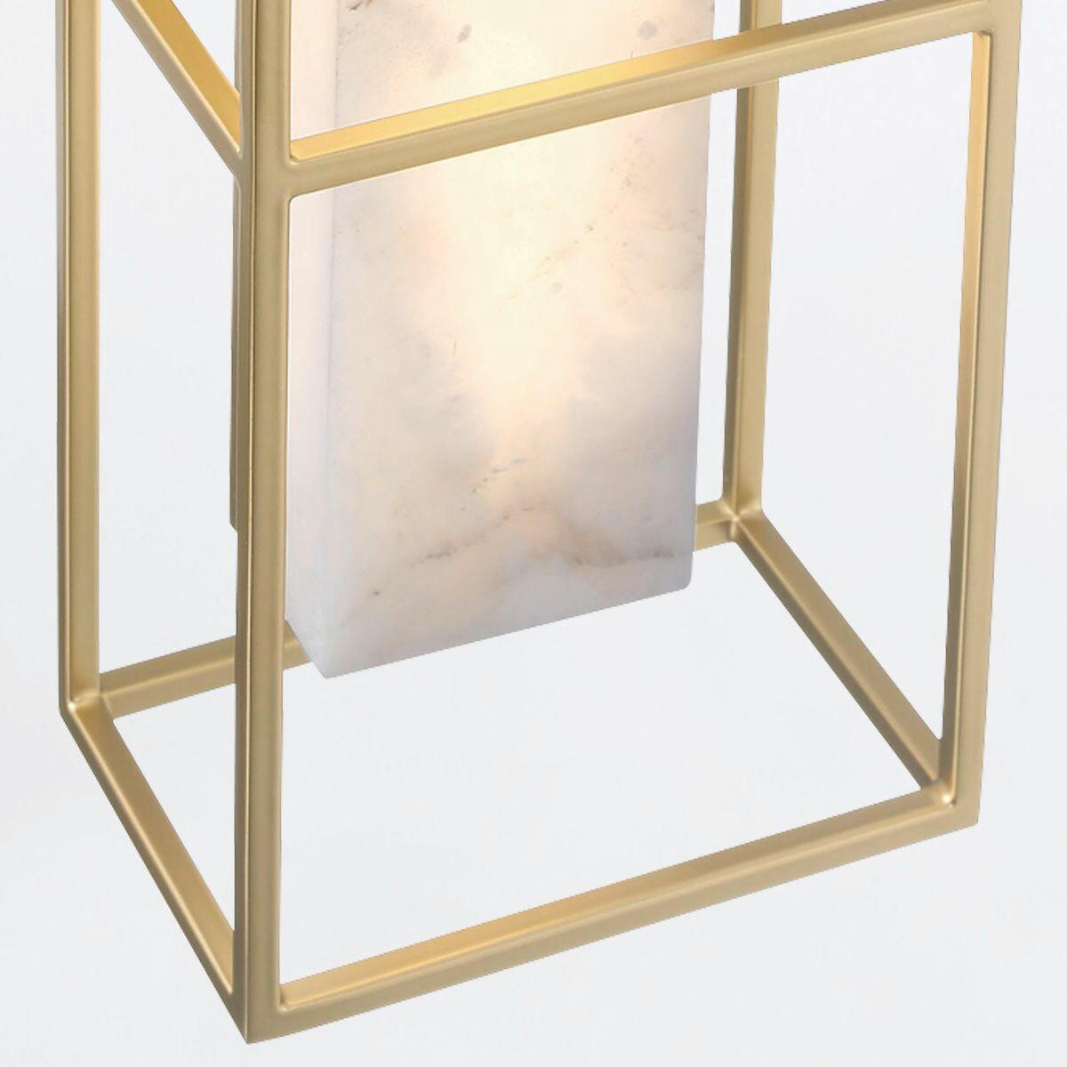 LED-WANDLEUCHTE - Goldfarben, Konventionell, Glas/Metall (40,6/12,7/11,5cm) - Elstead Lighting