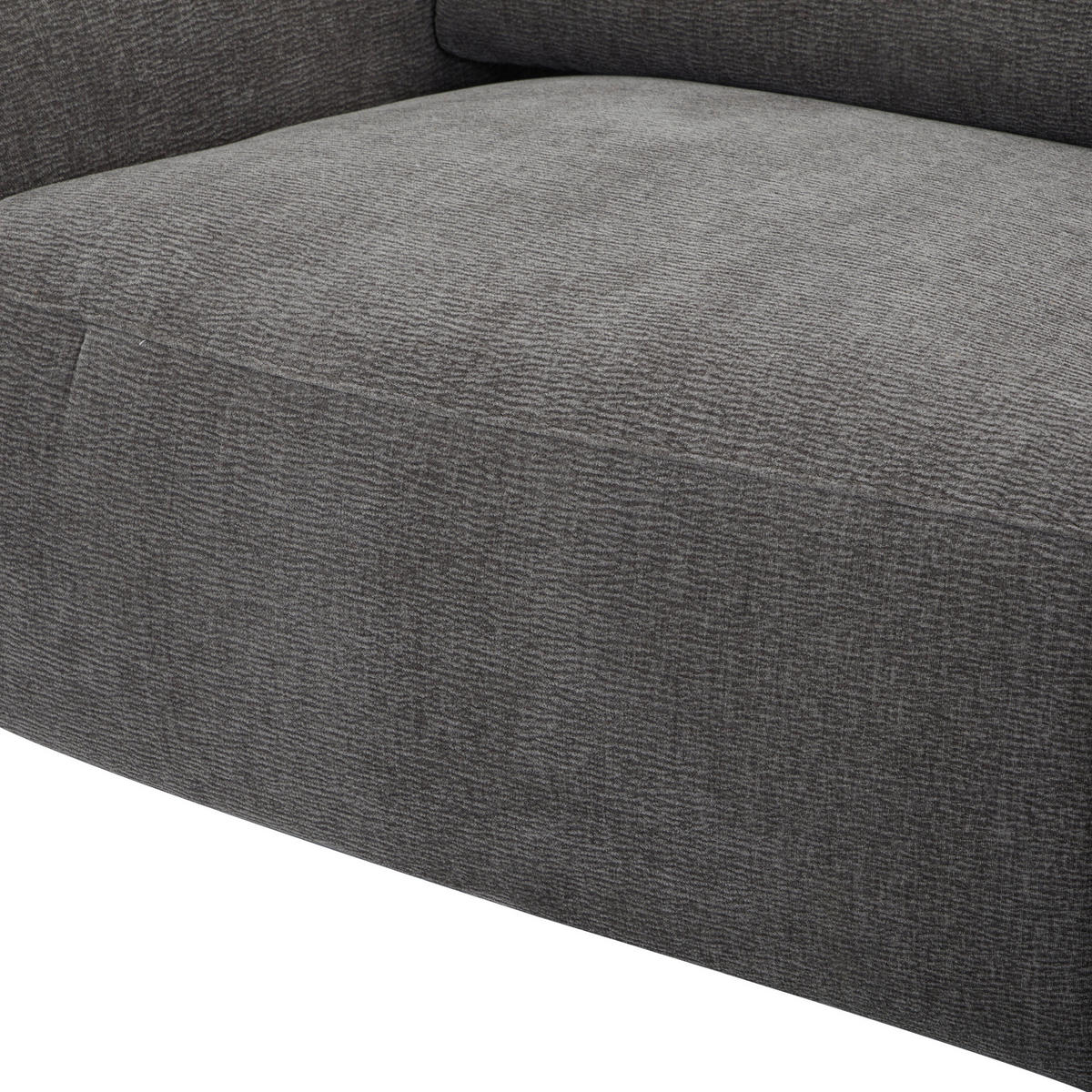 DVOSJED tekstil  tamno siva    - tamno siva/crna, Lifestyle, tekstil/metal (164/83/107/111cm) - Livetastic