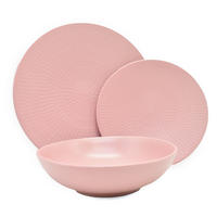 TAFELSERVICE Blanka 18-teilig  - Rosa, Basics, Keramik - Echtwerk