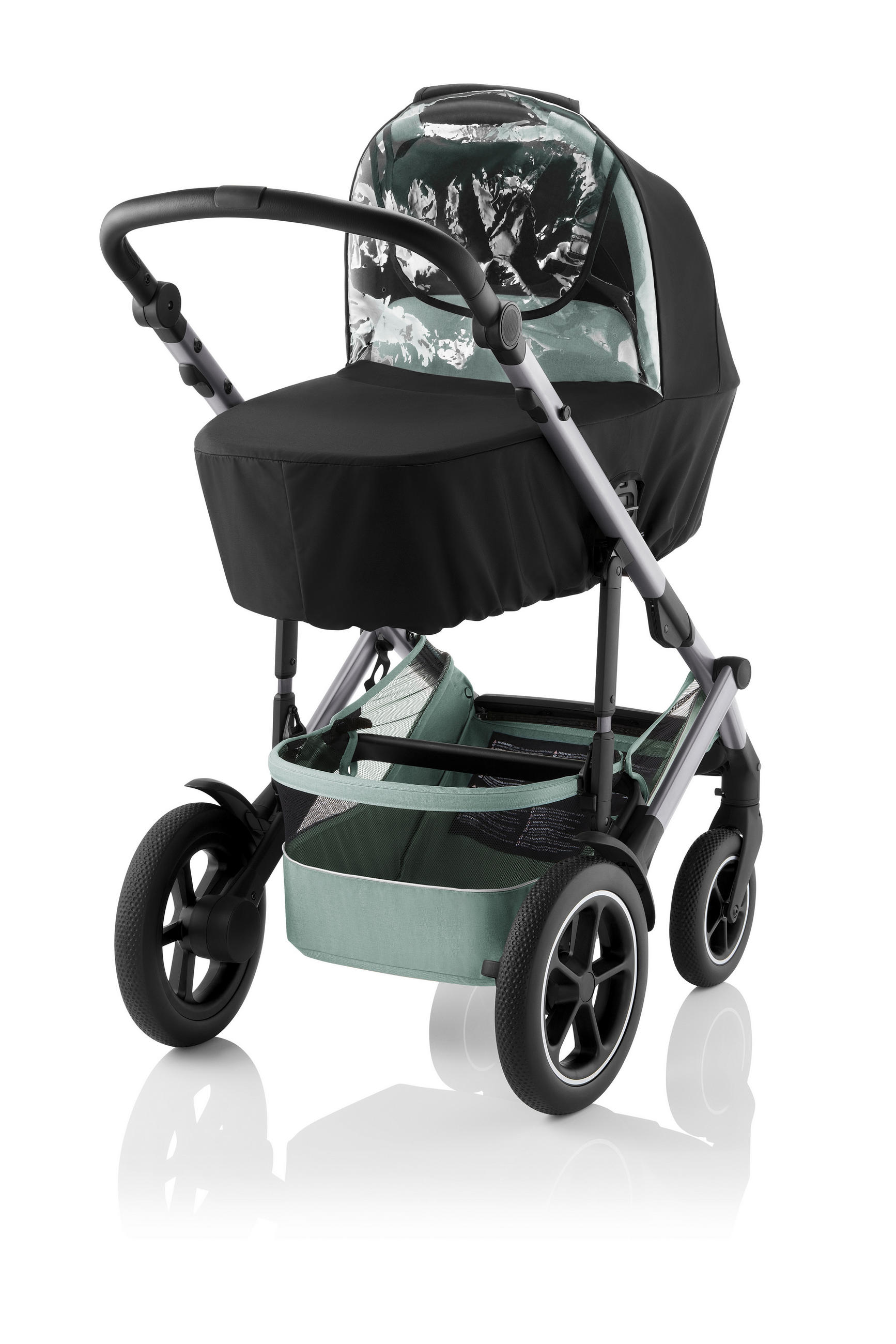 REGENVERDECK Smile 5Z  - Transparent/Schwarz, Basics, Kunststoff (82/20/39.5cm) - Britax Römer
