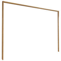 PASSEPARTOUTRAHMEN 306/220/12 cm  - Eiche Bianco, Design, Holzwerkstoff (306/220/12cm) - Novel