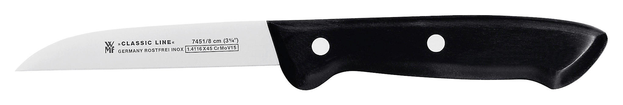 GEMÜSEMESSER Classic Line 18,5 cm  - Schwarz, Design, Kunststoff/Metall (18,5cm) - WMF