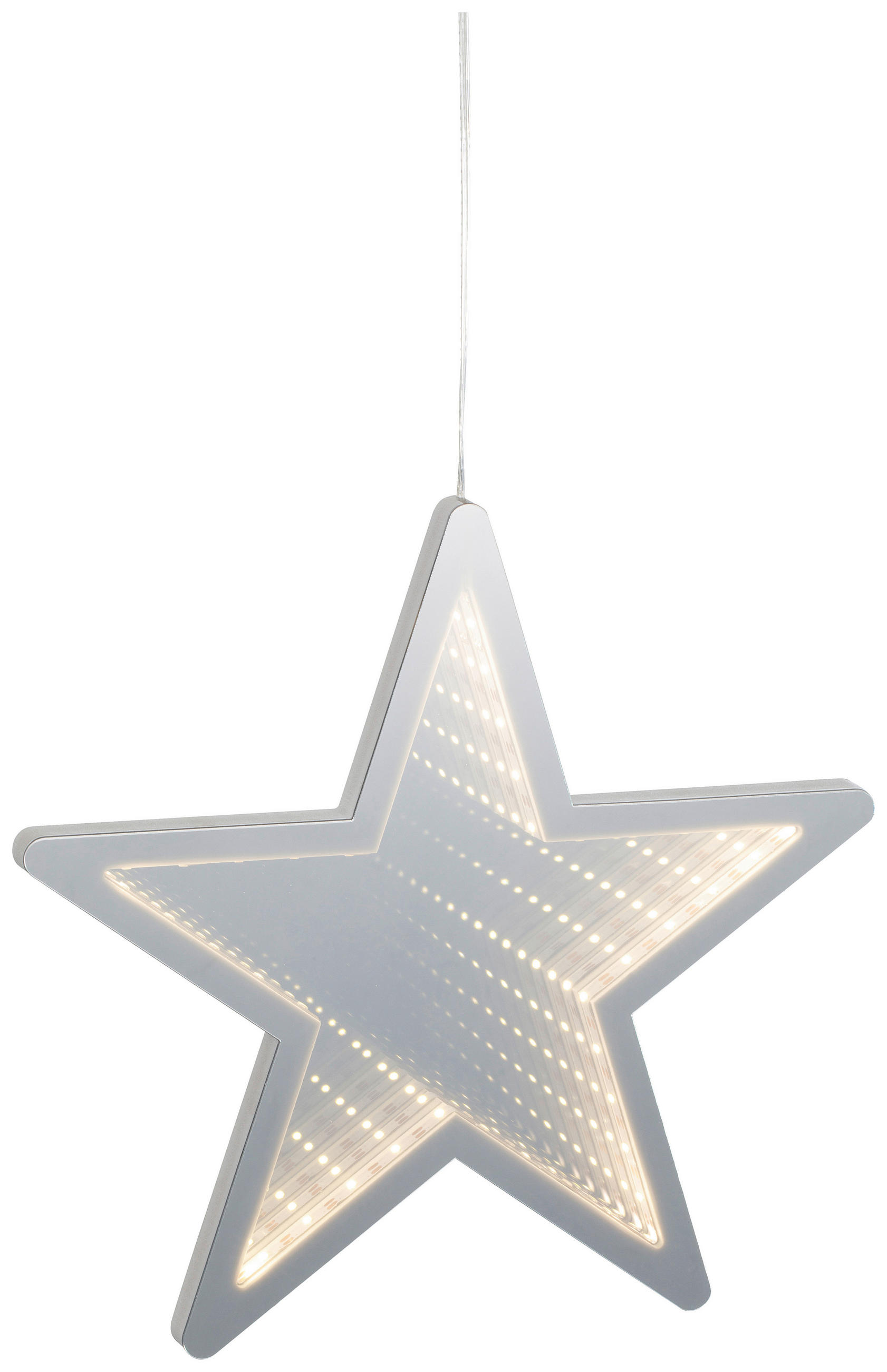 X-Mas Dekostern Transparent 26x25x1.2 cm