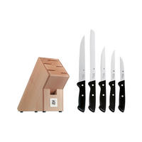 BLOK ZA NOŽEVE  6 delova  - boja hrasta/boja nerđajućeg čelika, Konvencionalno, drvo/metal (36/20,5/9cm) - WMF
