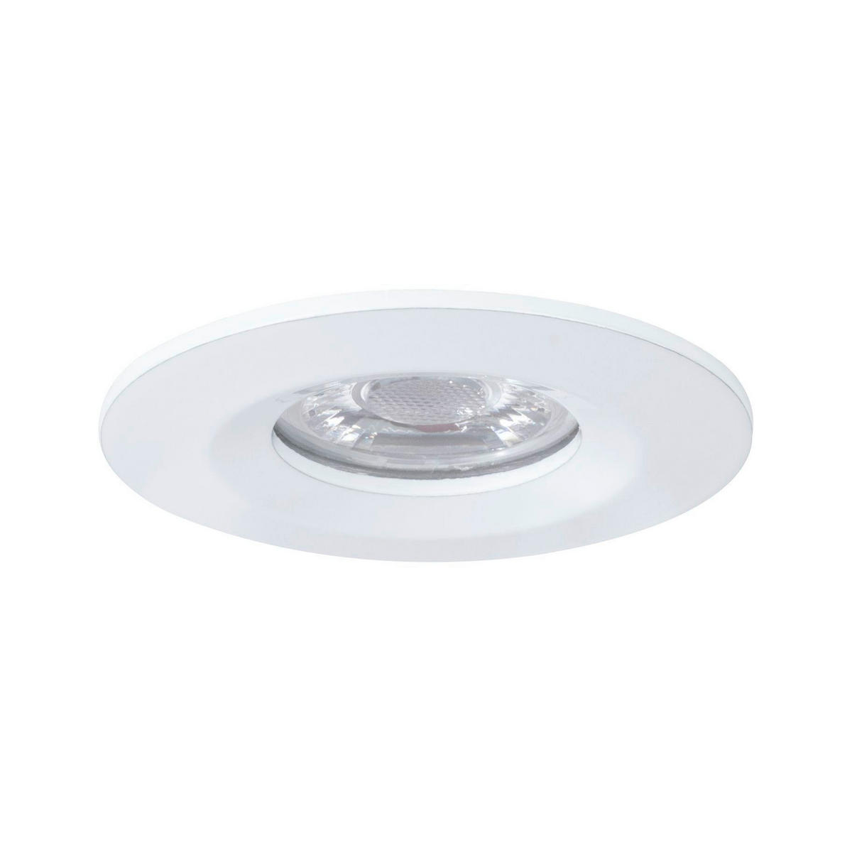 LED-DECKENLEUCHTE 6,5 cm  - Alufarben/Weiß, Basics, Metall (6,5cm) - Paulmann