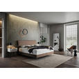 BOXSPRINGBETT 160/200 cm,  in Schlammfarben, Topper, Matratzen, H3 + H3 = fest  - Schlammfarben/Schwarz, Design, Kunststoff/Textil (160/200cm) - Dieter Knoll