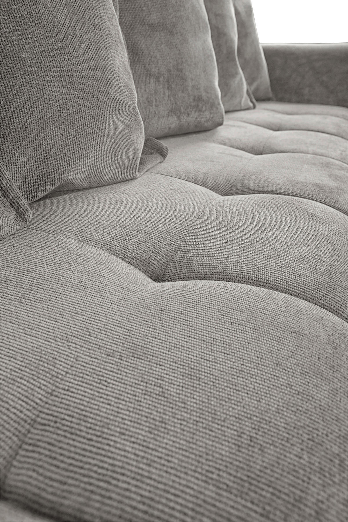 SCHLAFSOFA Holz, Textil, Holzwerkstoff Grau  - Schwarz/Grau, Design, Holz/Holzwerkstoff (247/94/90cm) - MID.YOU