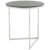 BEISTELLTISCH in Metall, Glas  - Silberfarben/Roségold, Design, Glas/Metall (55/50/50cm) - Kayoom