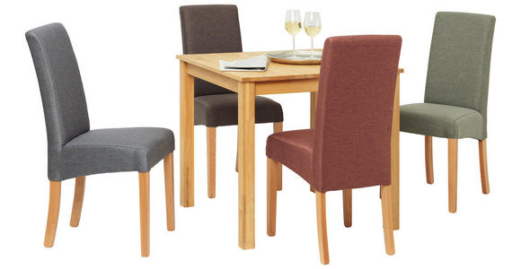 ESSTISCH in Holz 80/80/75 cm  - Buchefarben, KONVENTIONELL, Holz (80/80/75cm) - Carryhome