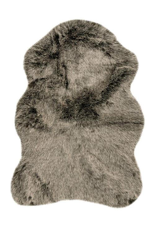 XXXL KOŽEŠINOVÝ KOBEREC, 60/90 cm, hnědá, olivově zelená
