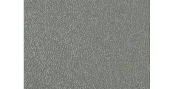 2-SITZER-SOFA  in Echtleder Grau   - Schwarz/Grau, Design, Leder/Metall (180/82/92cm) - Johann Jakob