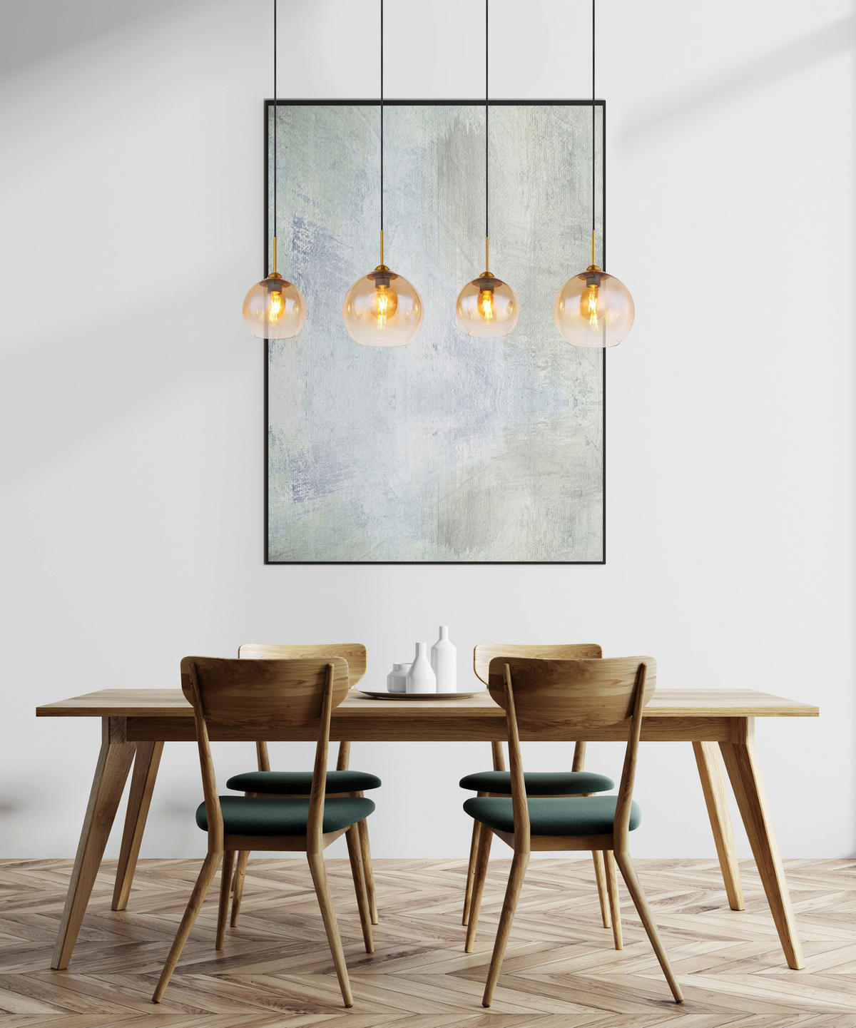 HÄNGELEUCHTE 120/25/120 cm  - Klar/Messingfarben, Trend, Glas/Metall (120/25/120cm) - Collett's Monde