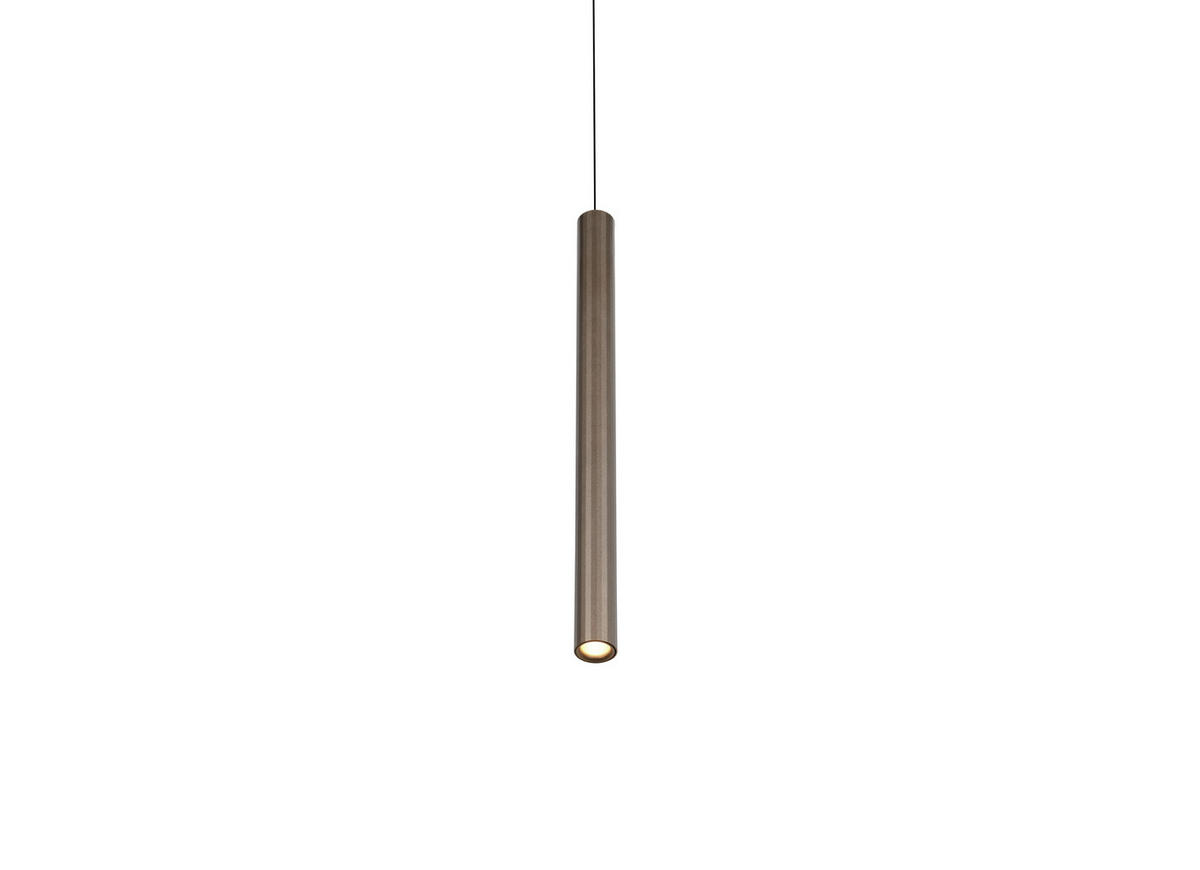 ZÁVESNÉ LED SVIETIDLO, 14,5/200 cm  - platinová, Design, kov (14,5/200cm) - Trio Leuchten