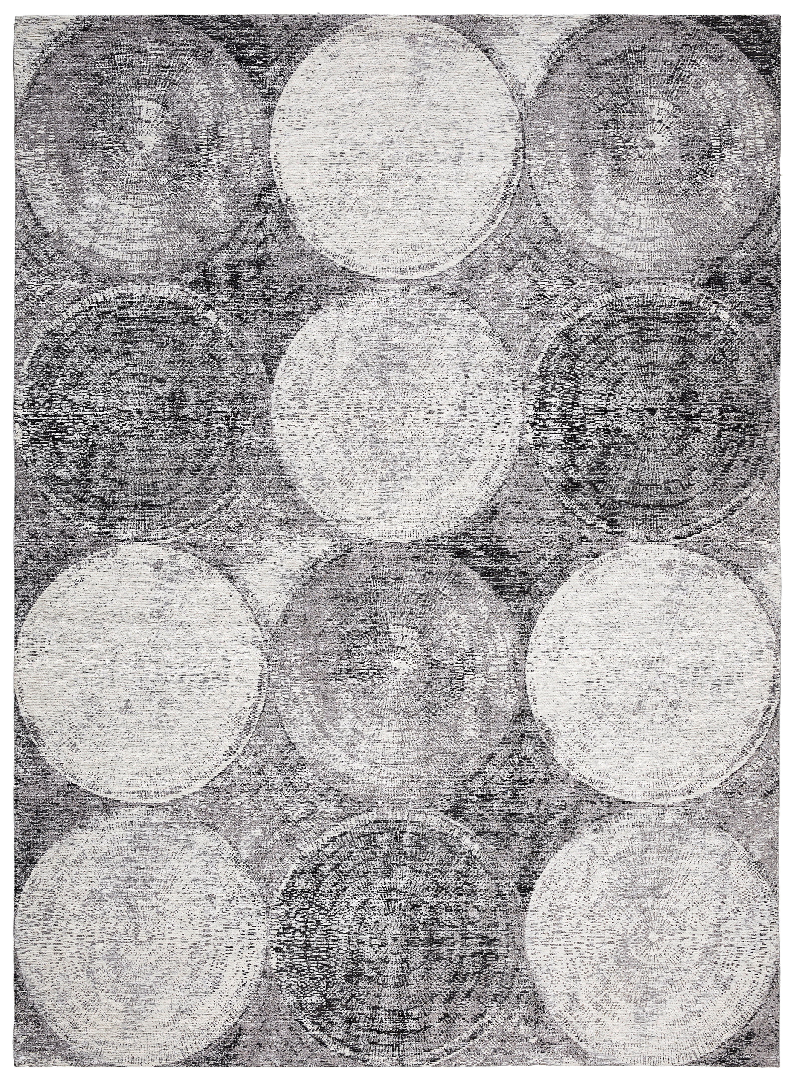 Novel VINTAGE KOBEREC, 120/180 cm, sivá, čierna, biela - sivá, čierna, biela