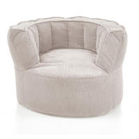 SITZSACK SNUGGLE Cord Beige  - Beige, Basics, Textil (95/65/95cm) - MID.YOU