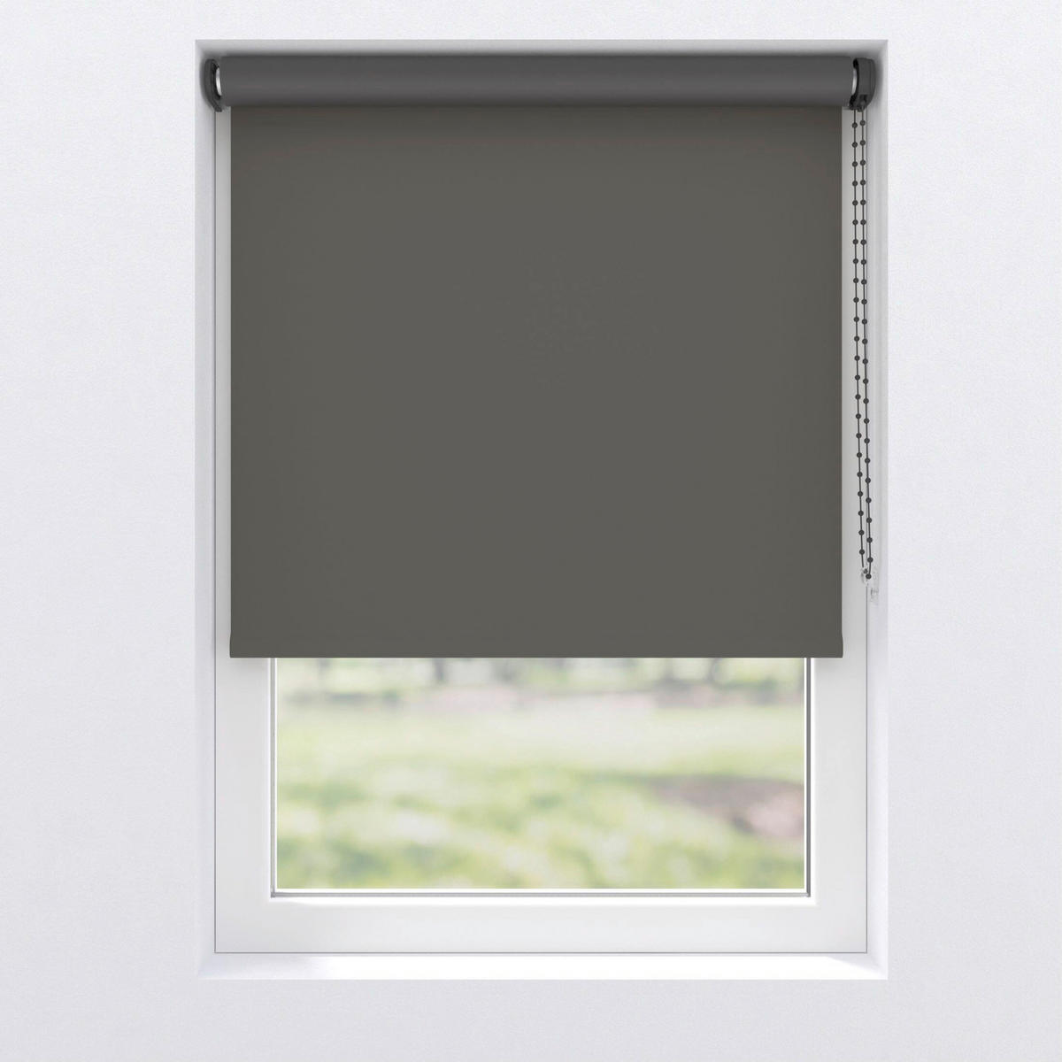 VERDUNKELUNGSROLLO  - Anthrazit, Basics, Textil (70/190cm)