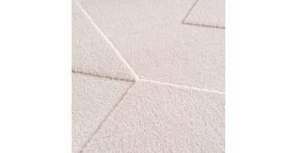 FLACHWEBETEPPICH 240/340 cm Pompei Creme  - Creme, KONVENTIONELL, Textil (240/340cm) - Novel