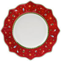 SPEISETELLER Grün, Multicolor, Rot, Weiß 29 cm Toys Delight  - Rot/Multicolor, Design, Keramik (29cm) - Villeroy & Boch