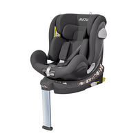 REBOARDER-KINDERSITZ Swan Fix Pearl Black  - Schwarz, Basics, Kunststoff/Textil (44/77/58,5cm) - AVOVA