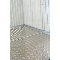 BODENPLATTE 213,5/0,2/141,5 cm  - Silberfarben, Basics, Metall (213,5/0,2/141,5cm) - Biohort