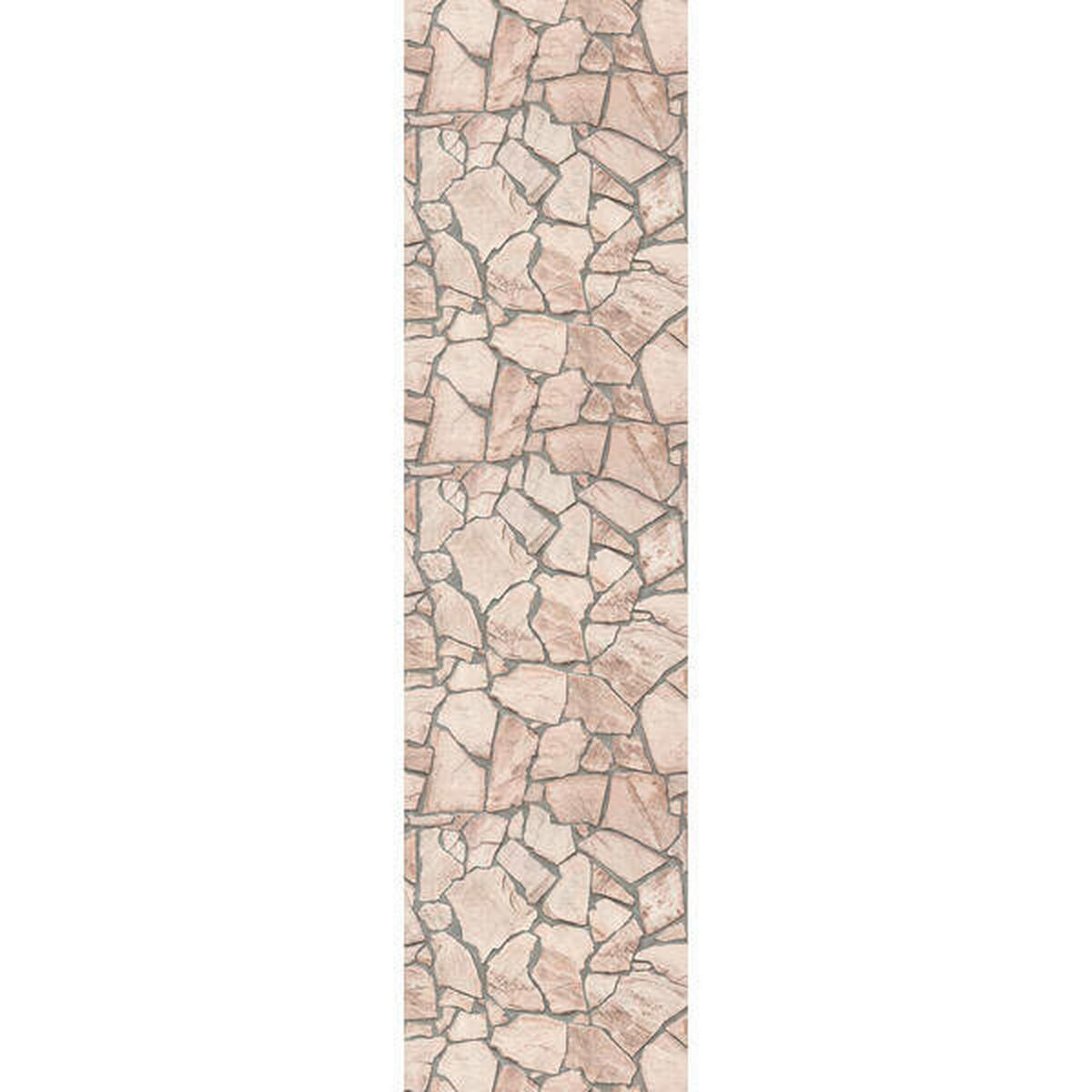 FOTOTAPETE  - Terracotta/Grau, Design (52/250cm)