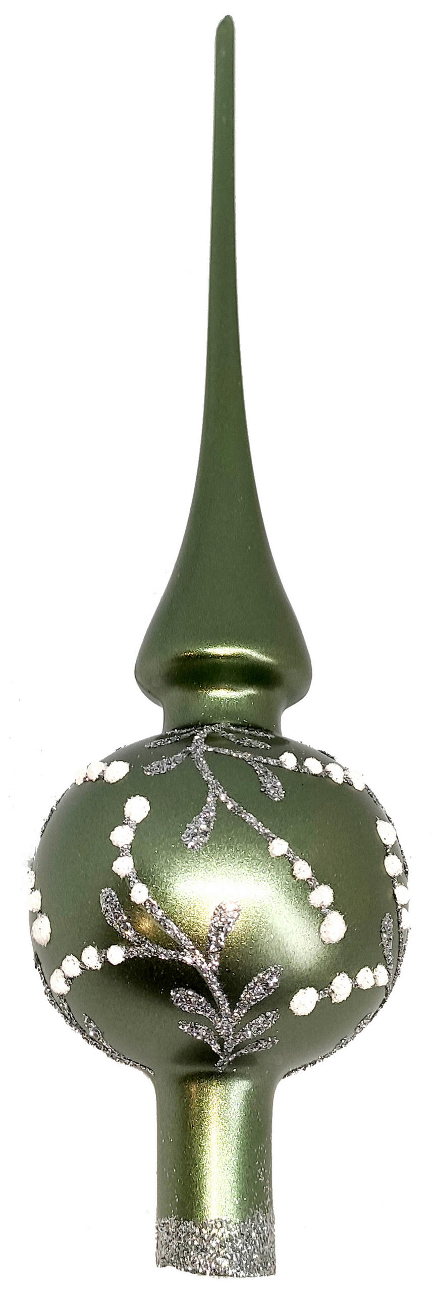 CHRISTBAUMSPITZE  - Mintgrün, LIFESTYLE, Glas (7/27cm) - X-Mas