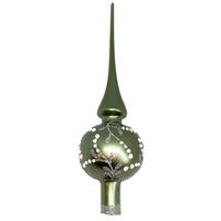 CHRISTBAUMSPITZE  - Mintgrün, LIFESTYLE, Glas (7/27cm) - X-Mas