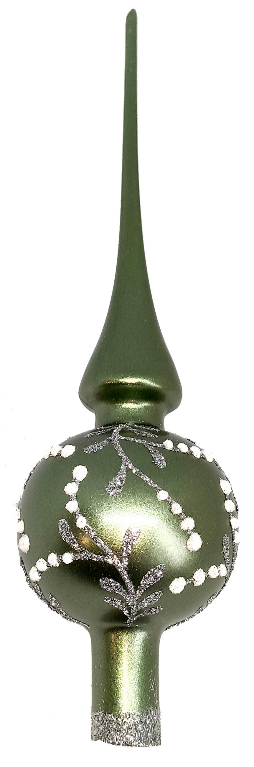 CHRISTBAUMSPITZE  - Mintgrün, LIFESTYLE, Glas (7/27cm) - X-Mas