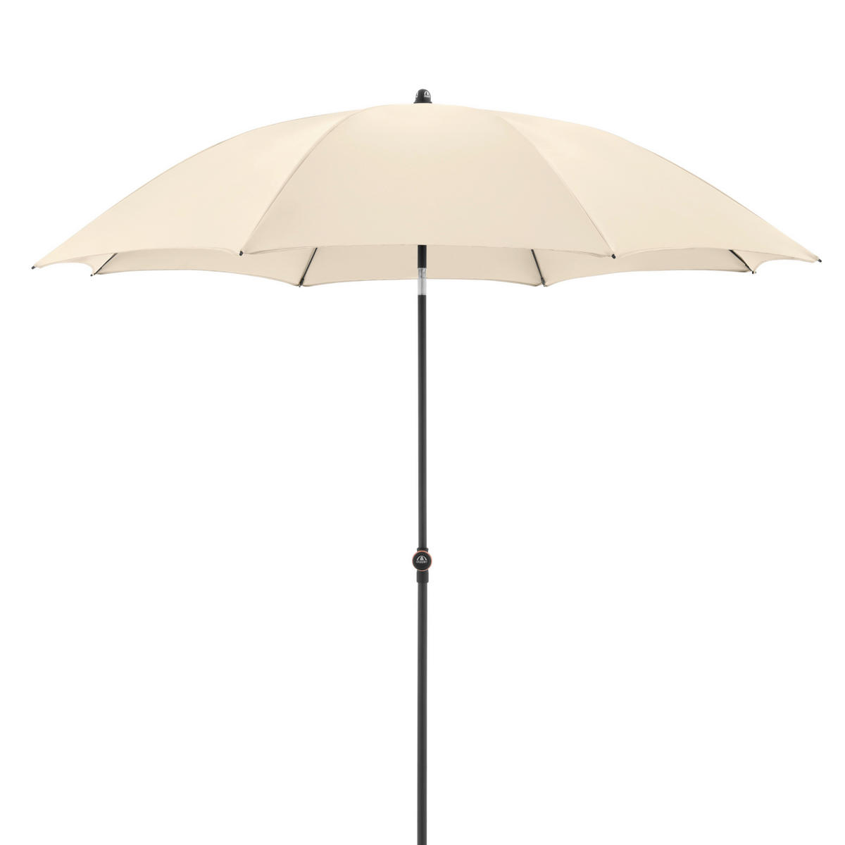 SENČNIK - naravne barve/antracit, Basics, kovina/tekstil (191/246cm) - Doppler