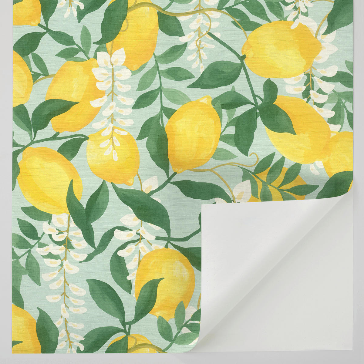 TAPETE - Blau, Natur, Textil (600/53cm) - Tesa